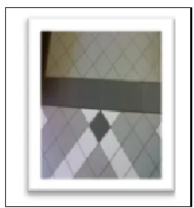 Gambar 3. Gedung JICA FPMIPA UPI  Gambar 4. Lantai dan pola lantai    Dengan  memperhatikan  pola  pada 