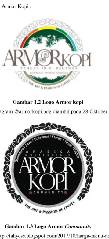 Gambar 1.2 Logo Armor kopi 