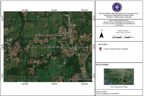 Gambar 1 Lokasi Penelitian 