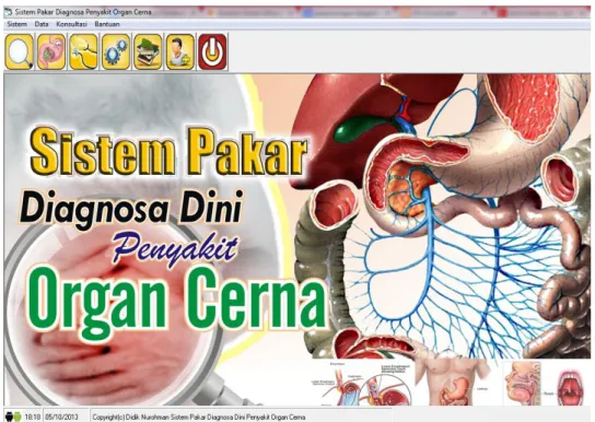 Gambar 4. Tampilan form utama 