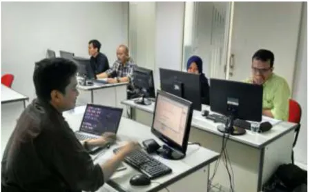 Gambar     Pelaksanaan Training Oracle dan .NET 