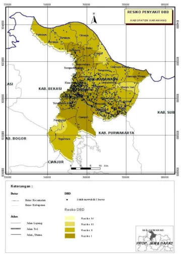 Figure 5. Dengue Risk Area 