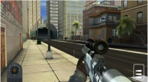 Gambar 1.3 Contoh visualisasi game 3D 