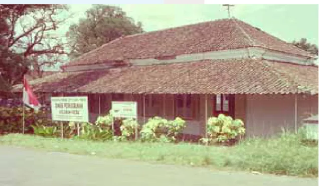 Gambar 1 - Kantor Pertama BPK RI di Magelang (Tahun 1947)