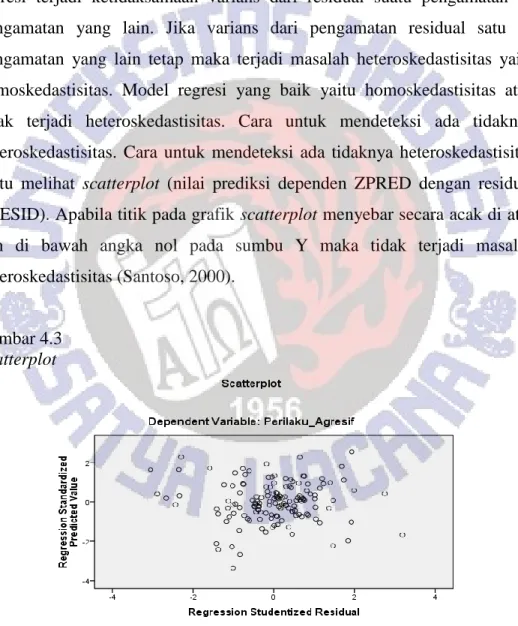 Gambar 4.3  Scatterplot  