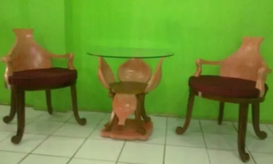 Gambar 15: Gambar Kerja  Meja 1 