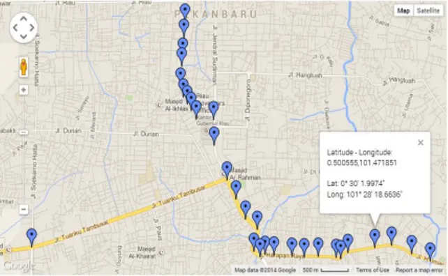 Tabel 1. Wilayah Kerja Pertama  Sumber: Dinas Kebersihan dan Pertamanan Kota 