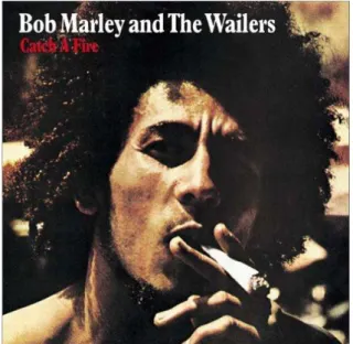 Gambar II.8  Album “Catch A Fire” Bob Marley 