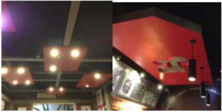 Gambar 16. Plafon Stilrod Cafe  Gaya Beyond Modern dan Industrial Design   Beyond Modern : 