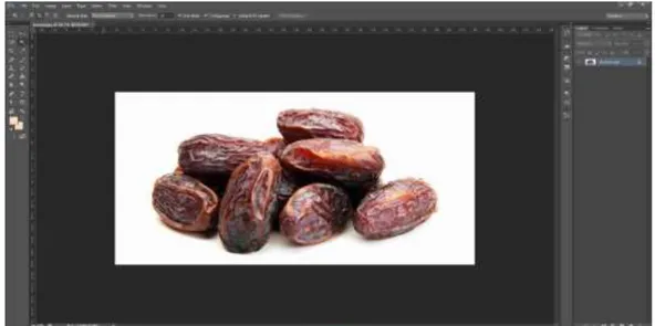 Gambar 4.2 Lembar Project Adobe Photoshop CS6  (Sumber : Hasil Olahan Penulis, 2016) 