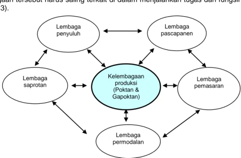 Gambar 3. Rancangan  kelembagaan agribisnis Nagari Model Kakao  yang ideal 