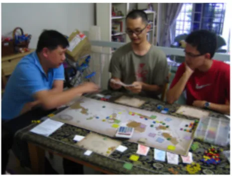 Gambar II.1 Sekumpulan orang yang sedang bermain board game  Sumber: 