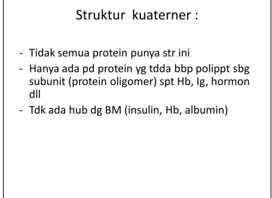 Fig 4.25 Quaternary structure of  multidomain proteins 