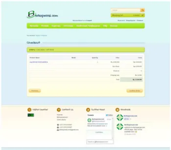 Gambar 5 Tampilan Halaman Checkout Detail 
