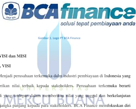Gambar 1. Logo PT BCA Finance