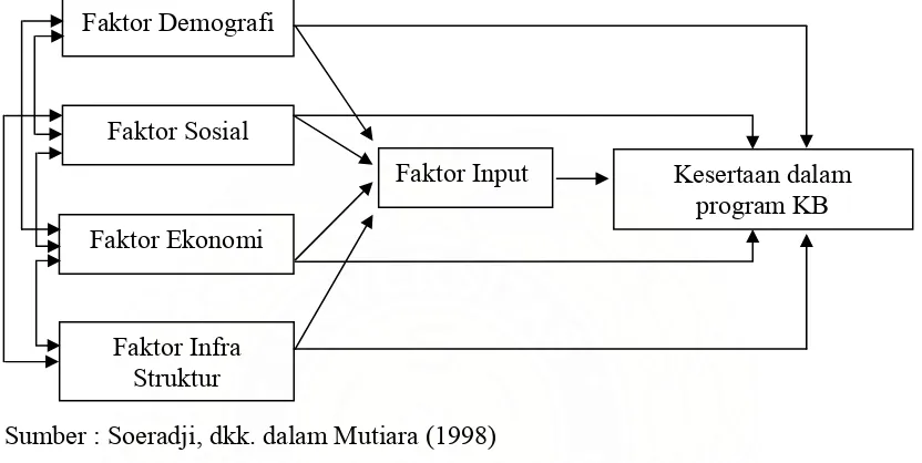 Gambar 2.2. Faktor-Faktor yang Mempengaruhi Kesertaan Dalam Program KB 