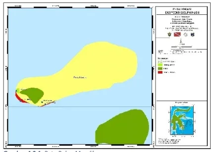 Gambar 4.2.1. Peta Pulau Mandike 