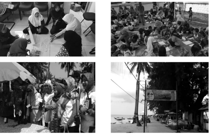 Gambar 2. Aktivitas Kegiatan Permberdayaan Perempuan di Pulau Tidung Kepulauan Seribu