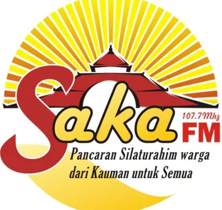 Gambar 2.1   Logo Radio Saka FM 