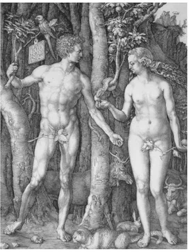 Gambar 6. Ilustrasi Adam dan Hawa 