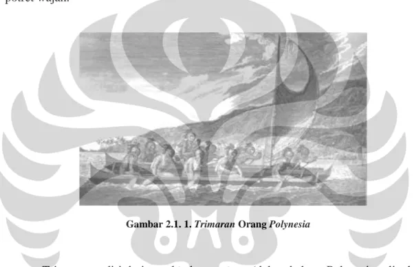 Gambar 2.1. 1. Trimaran Orang Polynesia 