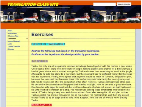 Gambar 3. Class site 