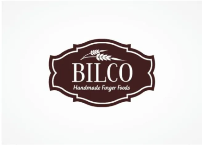 Gambar  13.  Hasil  desain  logo  Bilco  Handmade  Finger Foods 