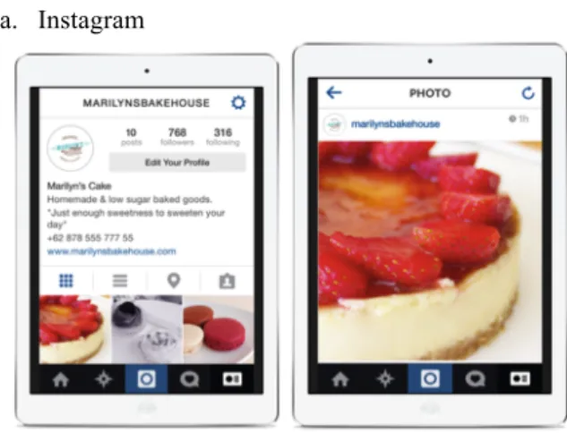 Gambar 8. Tampilan user interface Facebook  c.  Twitter 