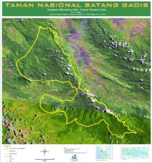Gambar 2. Peta Taman Nasional Batang Gadis 