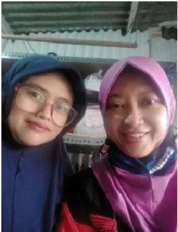 Gambar 1. pemilik usaha laundry nafia 
