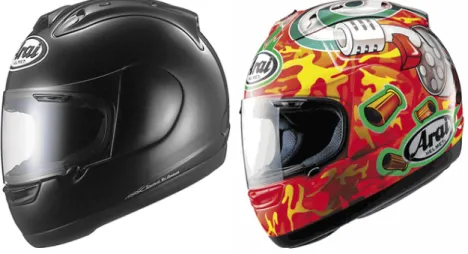 Gambar 4.2 Contoh Helm Produksi Arai Helmet