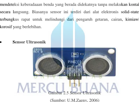 Gambar 2.4 Sensor Proximity (Sumber: Toyibu, 2003)