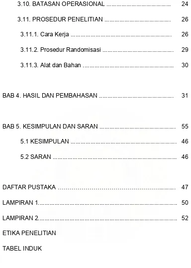 TABEL INDUK  