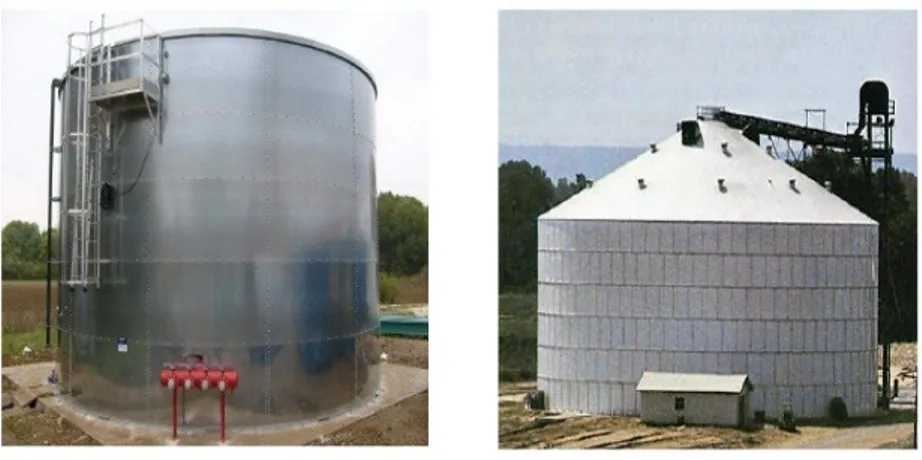 Gambar Open tank dan Close tank c.Tangki Bertekanan  (Pressure Tanks)