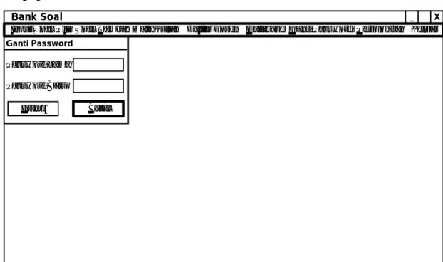 Gambar 3.6 Rancangan Ganti Password