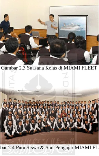 Gambar 2.3 Suasana Kelas di MIAMI FLEET 