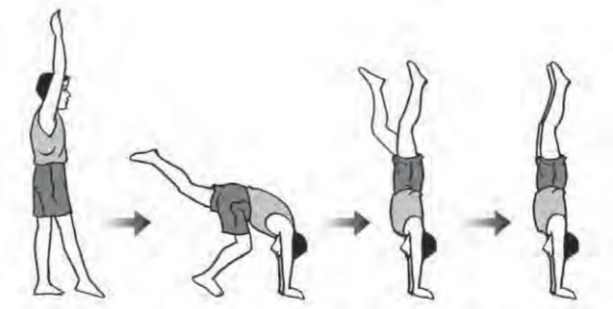 Gambar 4.1 Rangkaian handstand