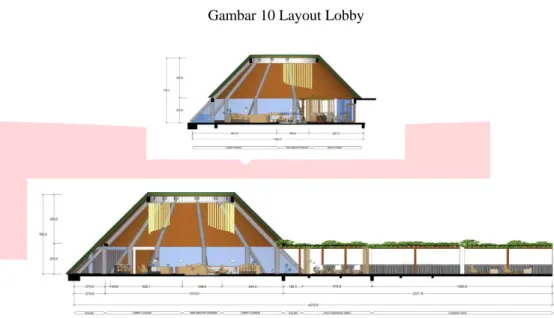 Gambar 10 Layout Lobby