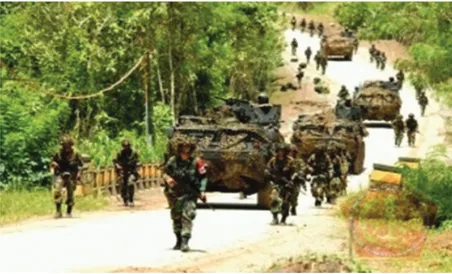 Gambar 3.7 TNI siap mempertahankan NKRI