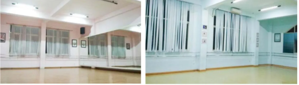 Gambar 7. Pencahayaan alami pada studio A