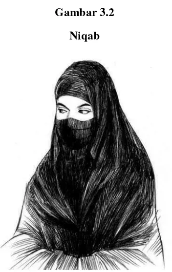 Gambar 3.2 Niqab 