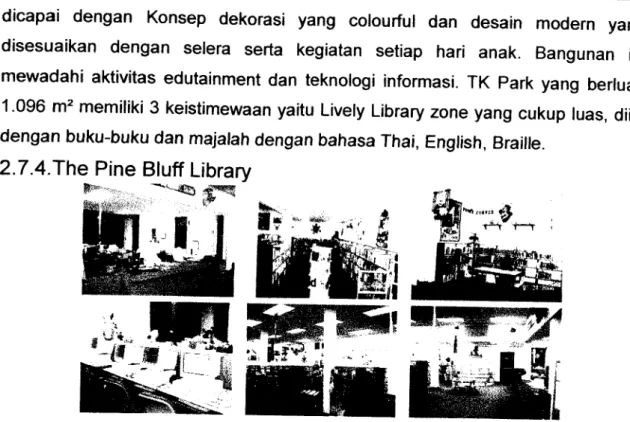Gambar 2.11 Interior ruang The Pine Bluff Library