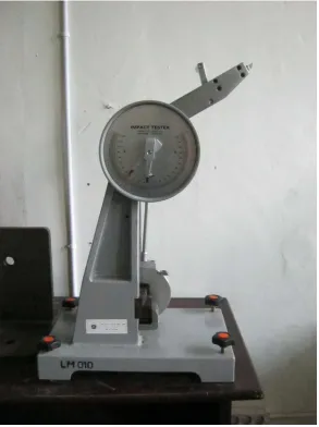 Gambar 10. Charpy Testing Machine.  