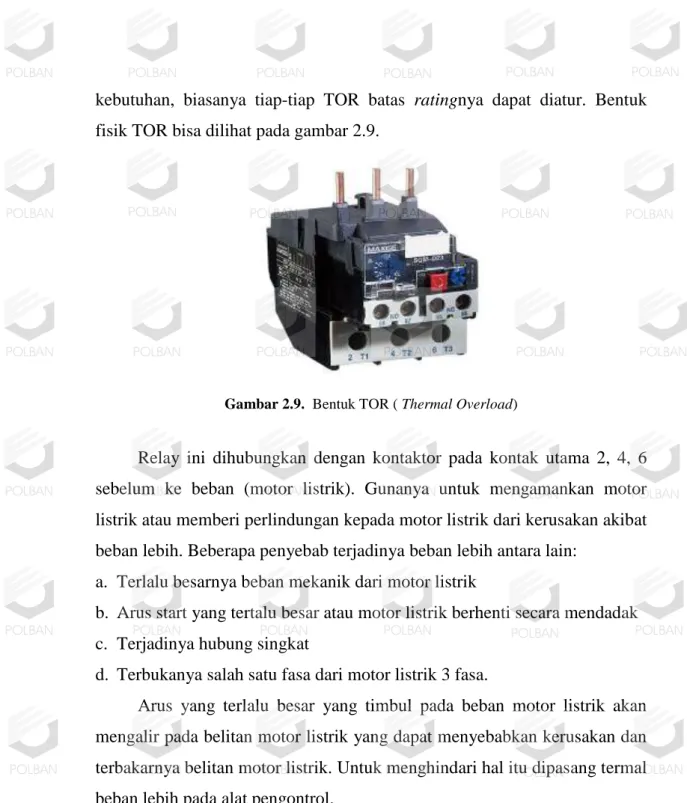 Tabel 2.3. Notasi kontak pada TOLR 