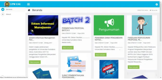 Gambar 2.7. Tampilan laman https://simabdimas.usu.ac.id/ 
