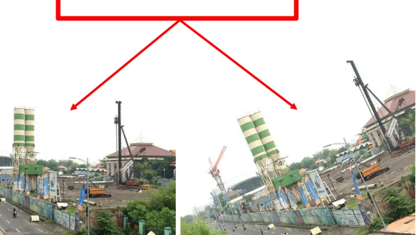 Gambar 1.2 Situasi Pembangunan Superblock The Frontage Surabaya