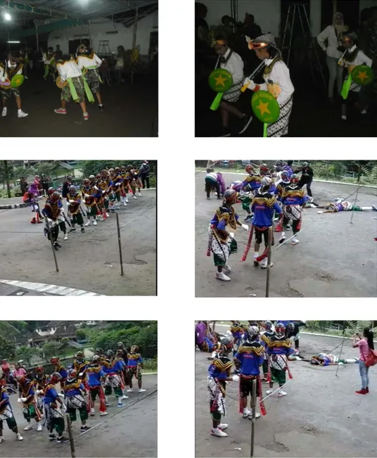 Foto Pementasan Kesenian Kubro Siswo dalam acara hajatan dan  Pementasan di Kali Urang Wisata