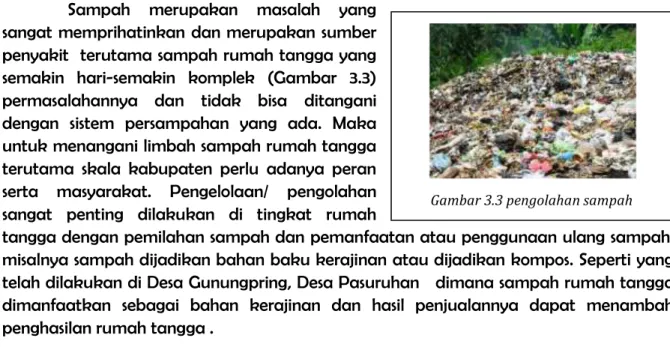Gambar 3.3 pengolahan sampah 