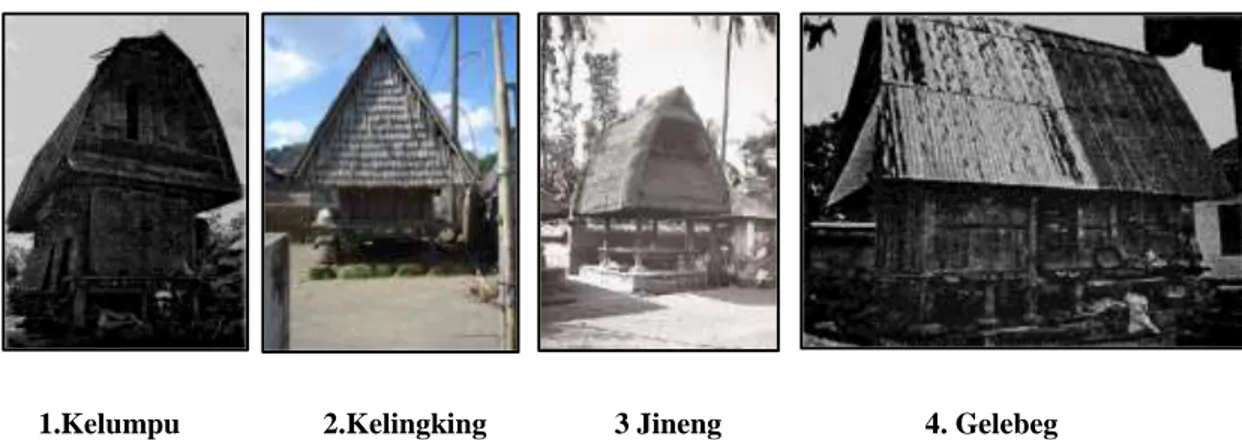 Gambar 1 : Jenis bangunan lumbung arsitektur tradisional Bali   Sumber, Agusta, http://www.lumbung arsitektur tradisional Bali .co.id.