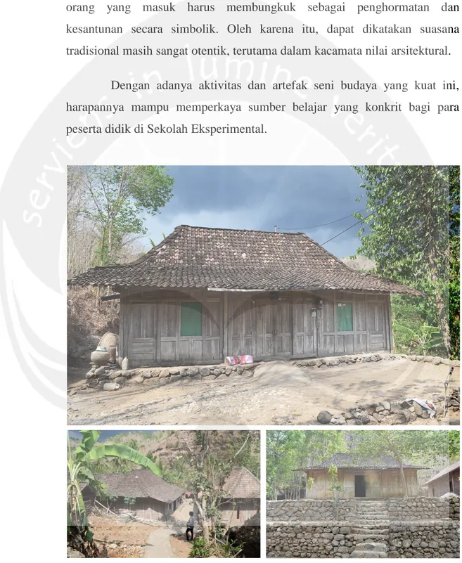 Gambar 3. 6: Rumah-rumah di Dusun Kedungjati RT 4. 